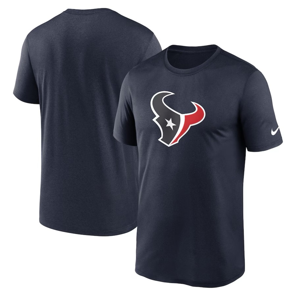 Nike Houston Texans Navy Legend Logo T-Shirt Sz. XL